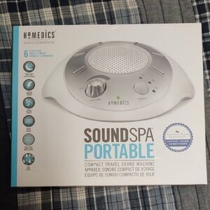 HoMedics Silver SoundSpa Portable Sound Machine